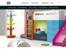 Tablet Screenshot of mueblesjjp.com